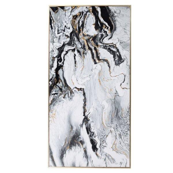 Canvas Schilderij White Marble