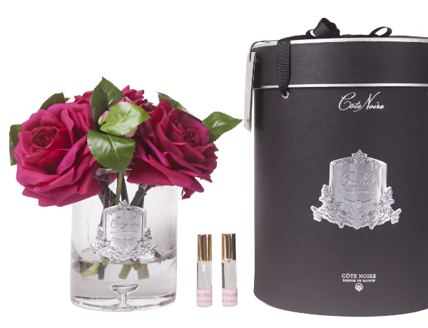 Côte Noire - Luxury Tea Rose - Carmine Red