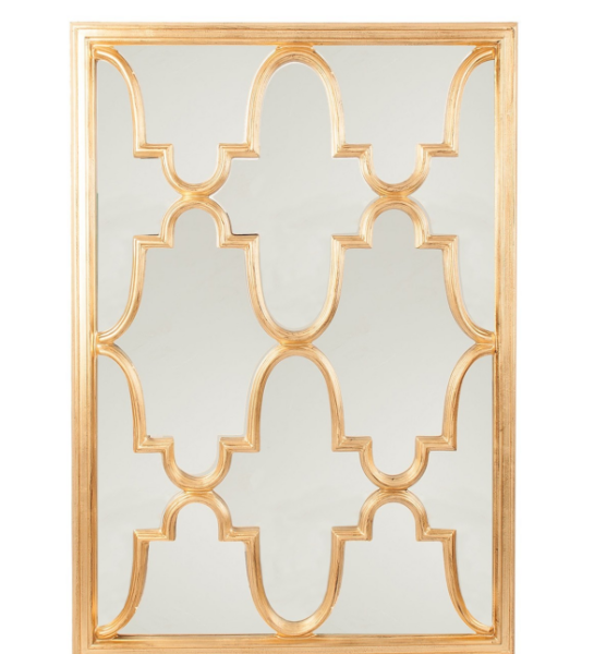 Houten Spiegel Fancy Goud